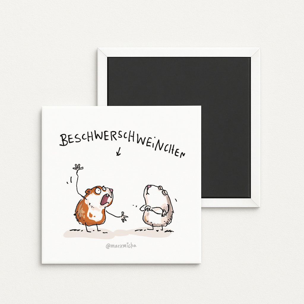 Meerschweinchen Kühlschrankmagnete-Set, 5 Stück
