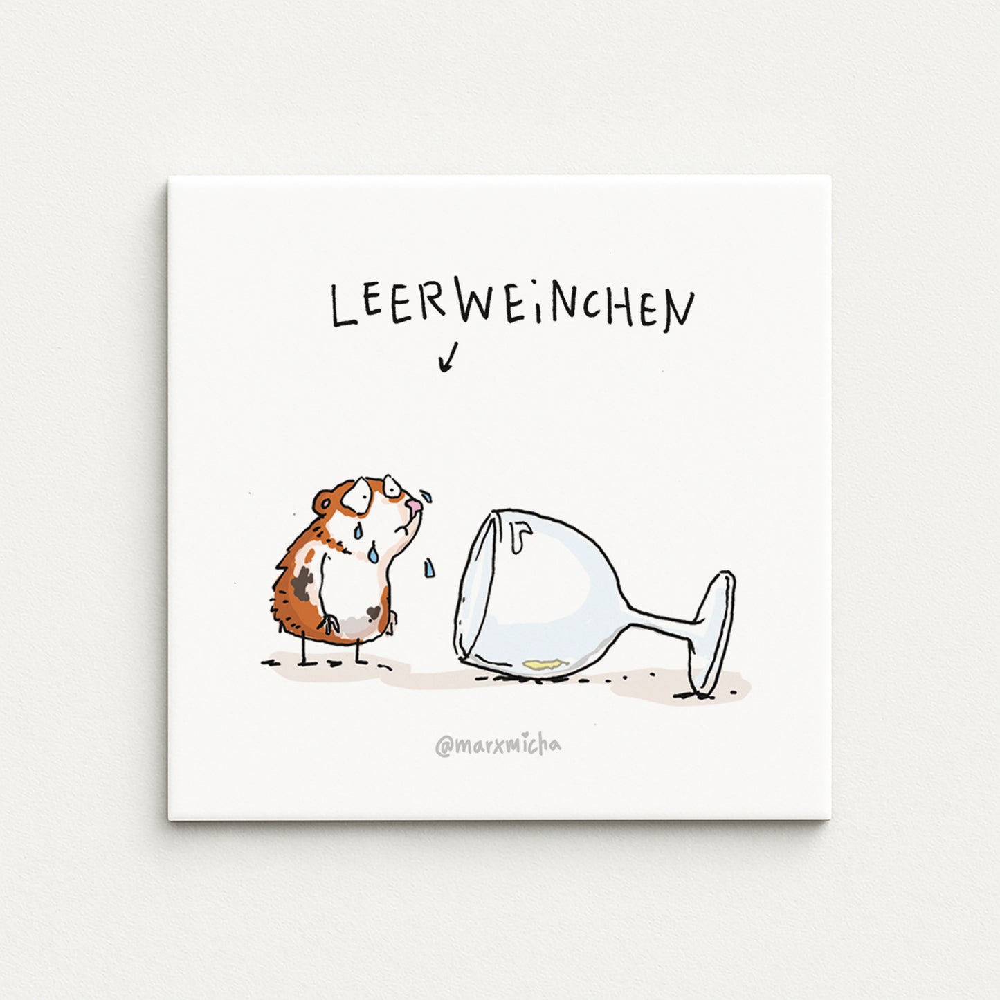 Meerschweinchen Kühlschrankmagnete-Set, 5 Stück