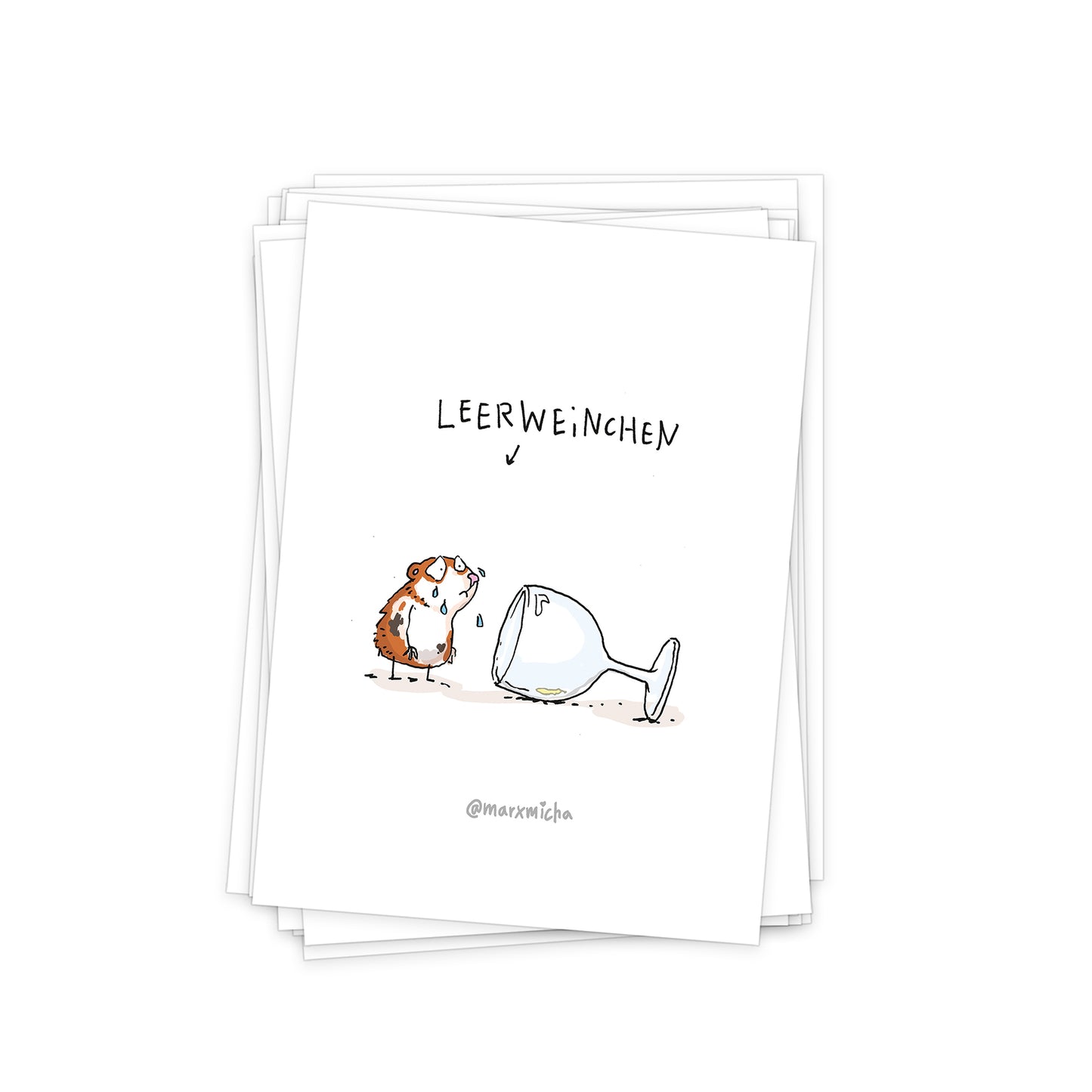 Meerschweinchen Postkartenset