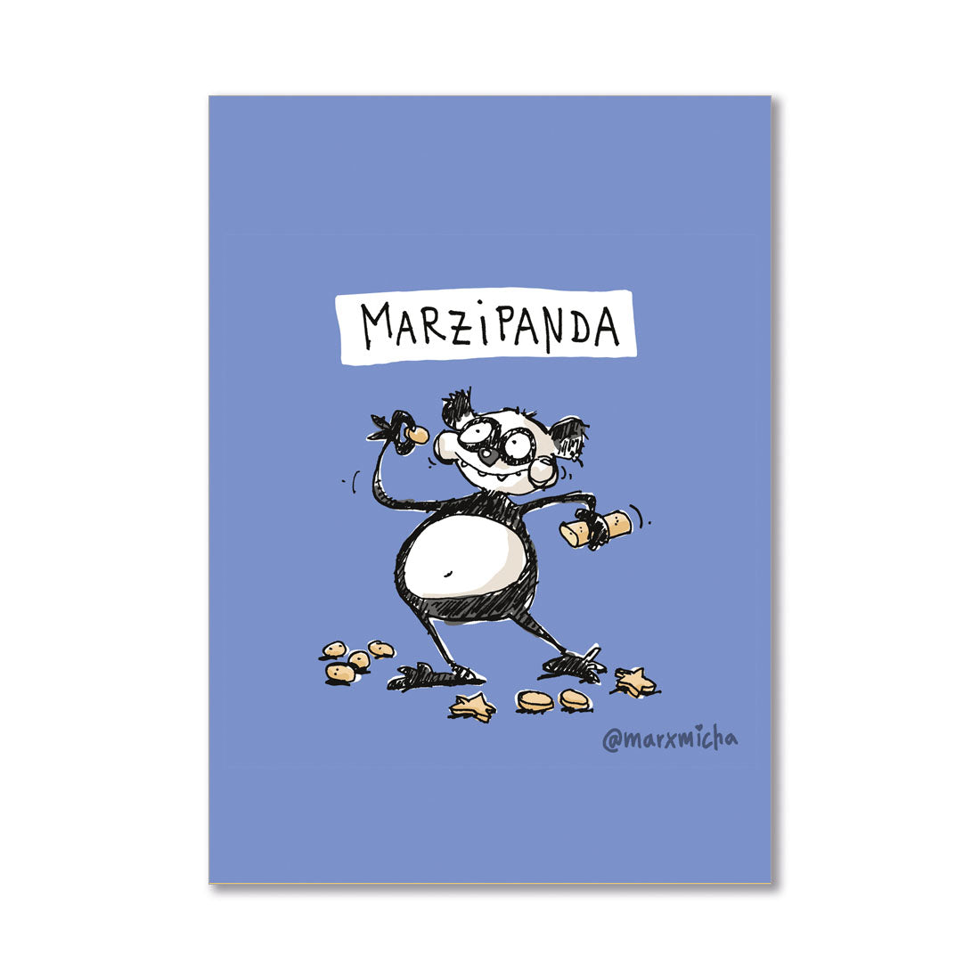 Postkarte Marzipanda