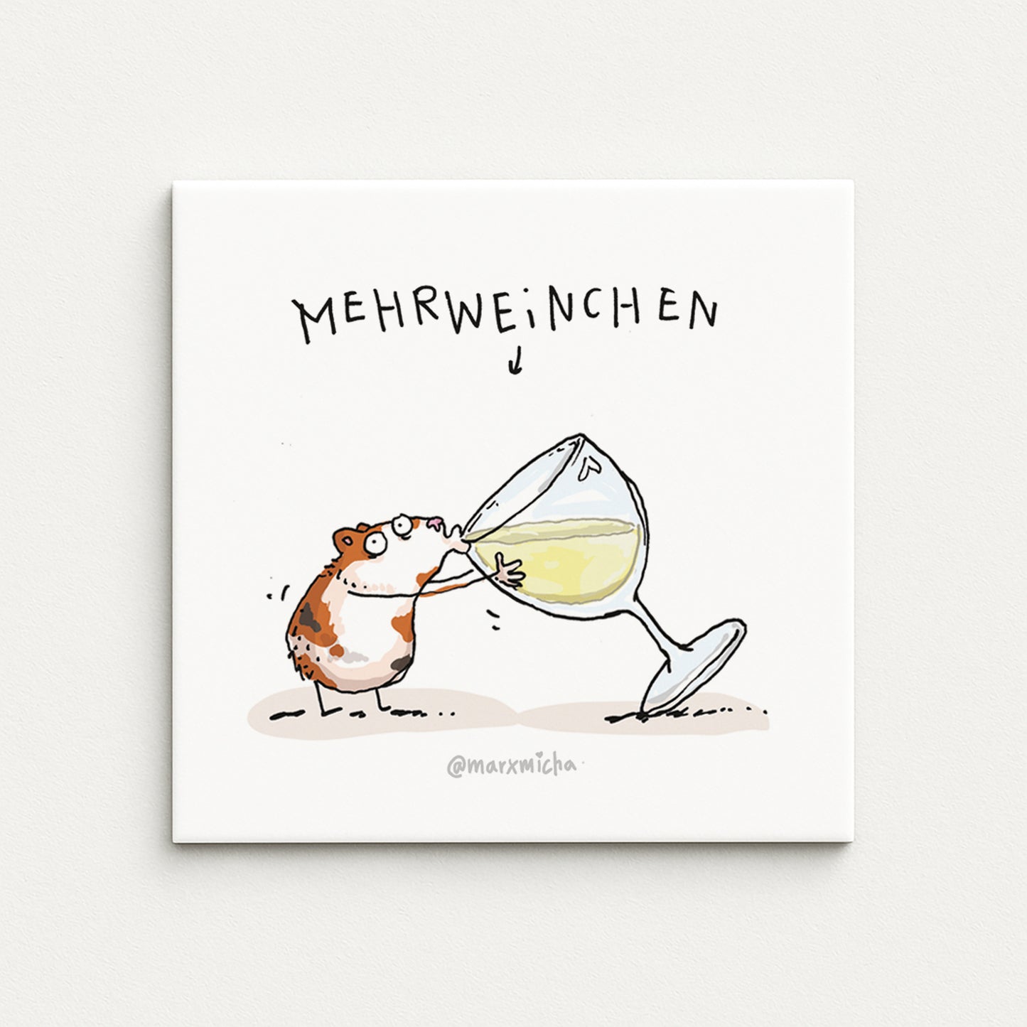 Meerschweinchen Kühlschrankmagnete-Set, 5 Stück