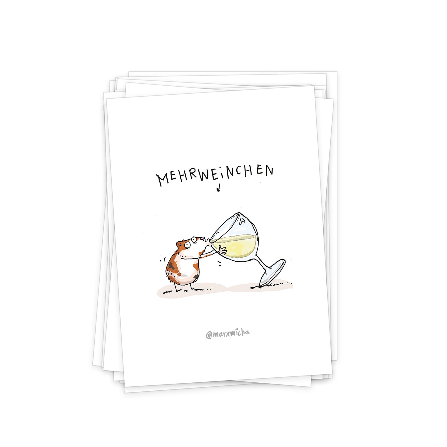Meerschweinchen Postkartenset