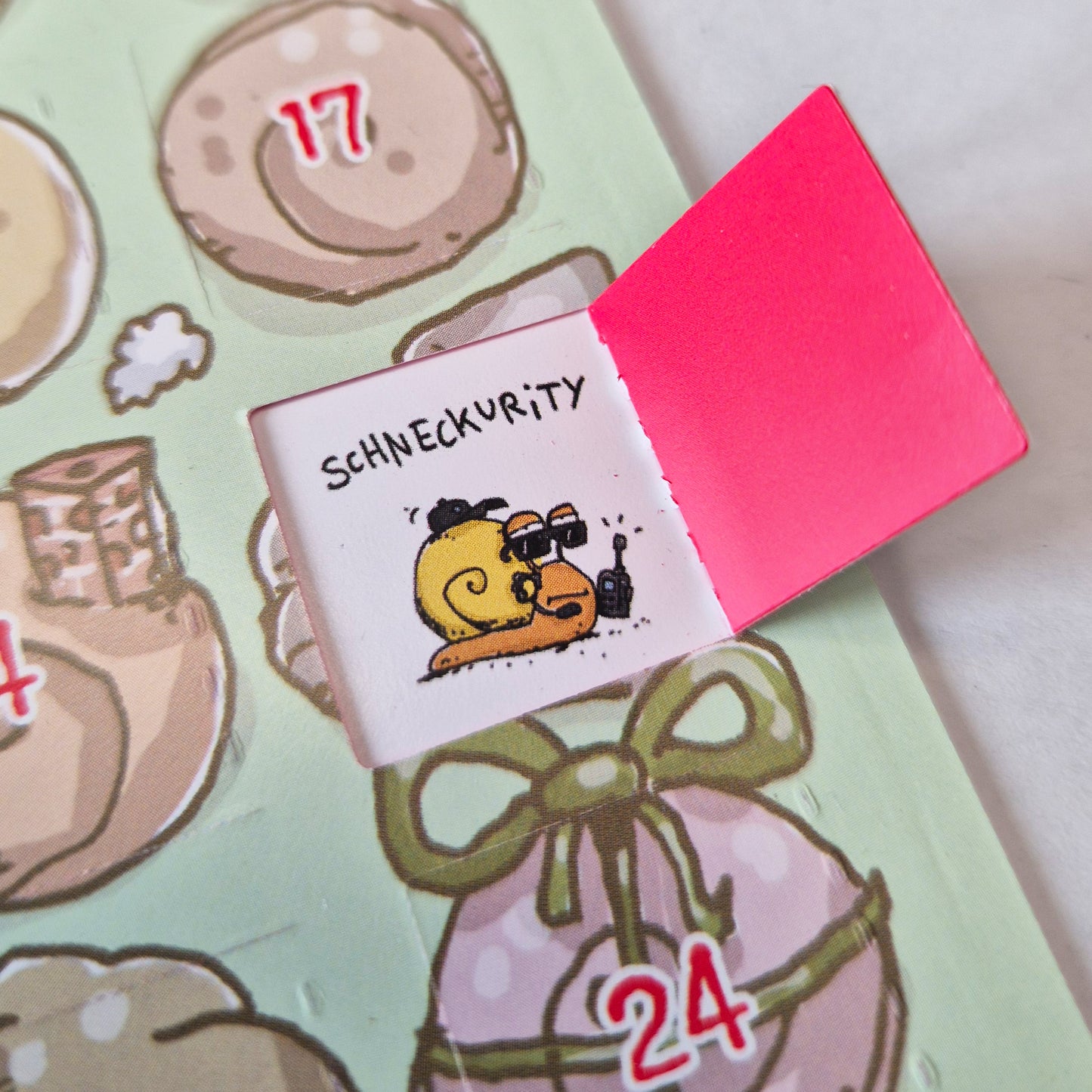 Schnecken Adventskalender