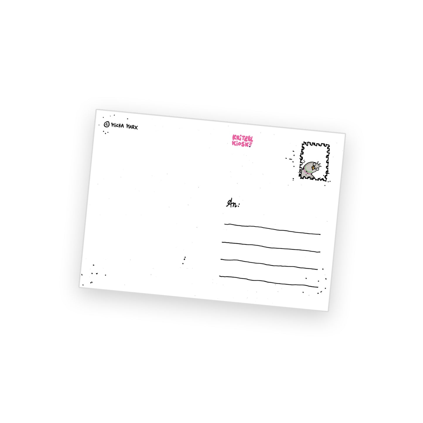Tauben-Postkartenset, 10 Stück