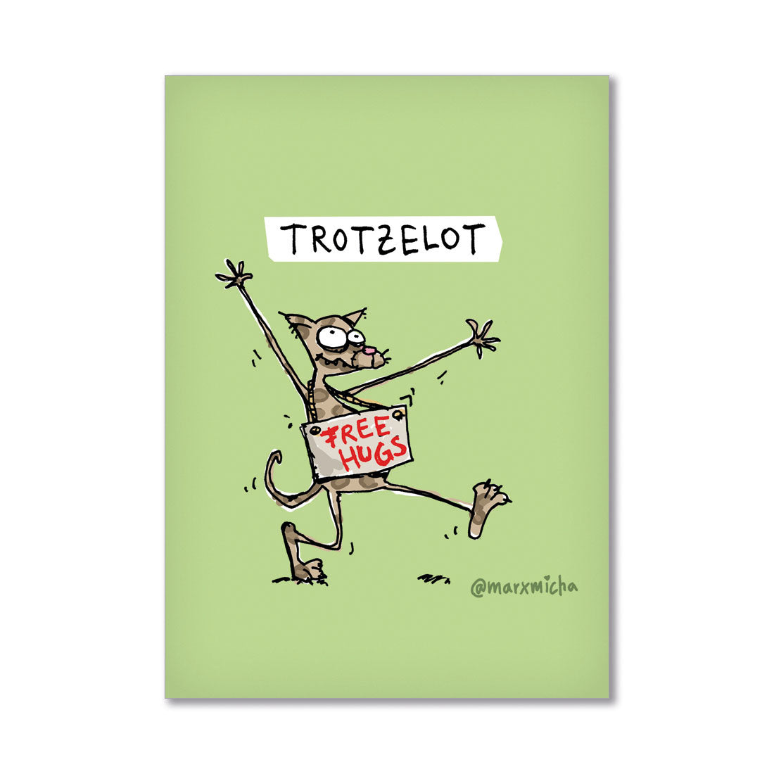 Postkarte Trotzelot