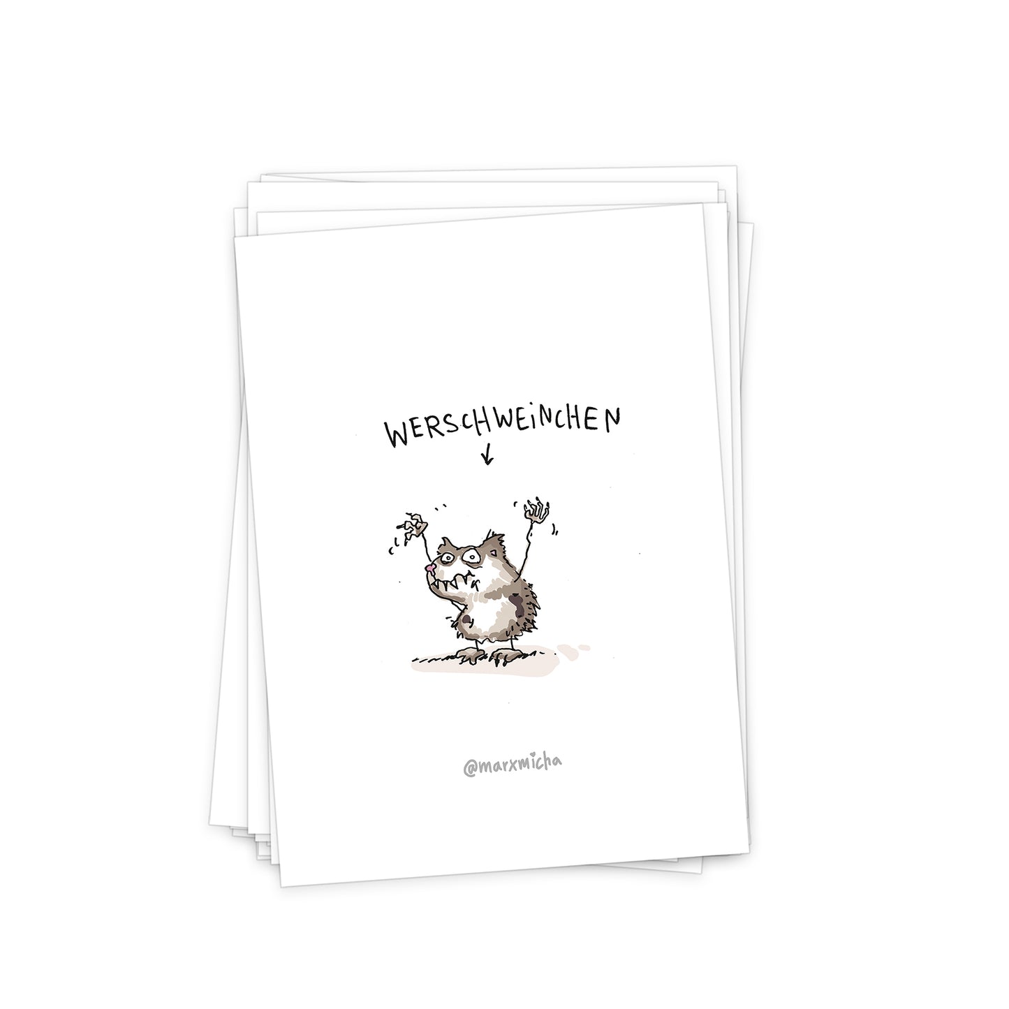 Meerschweinchen Postkartenset