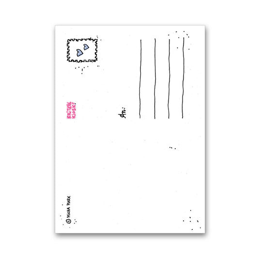 Postkarte Marzipanda