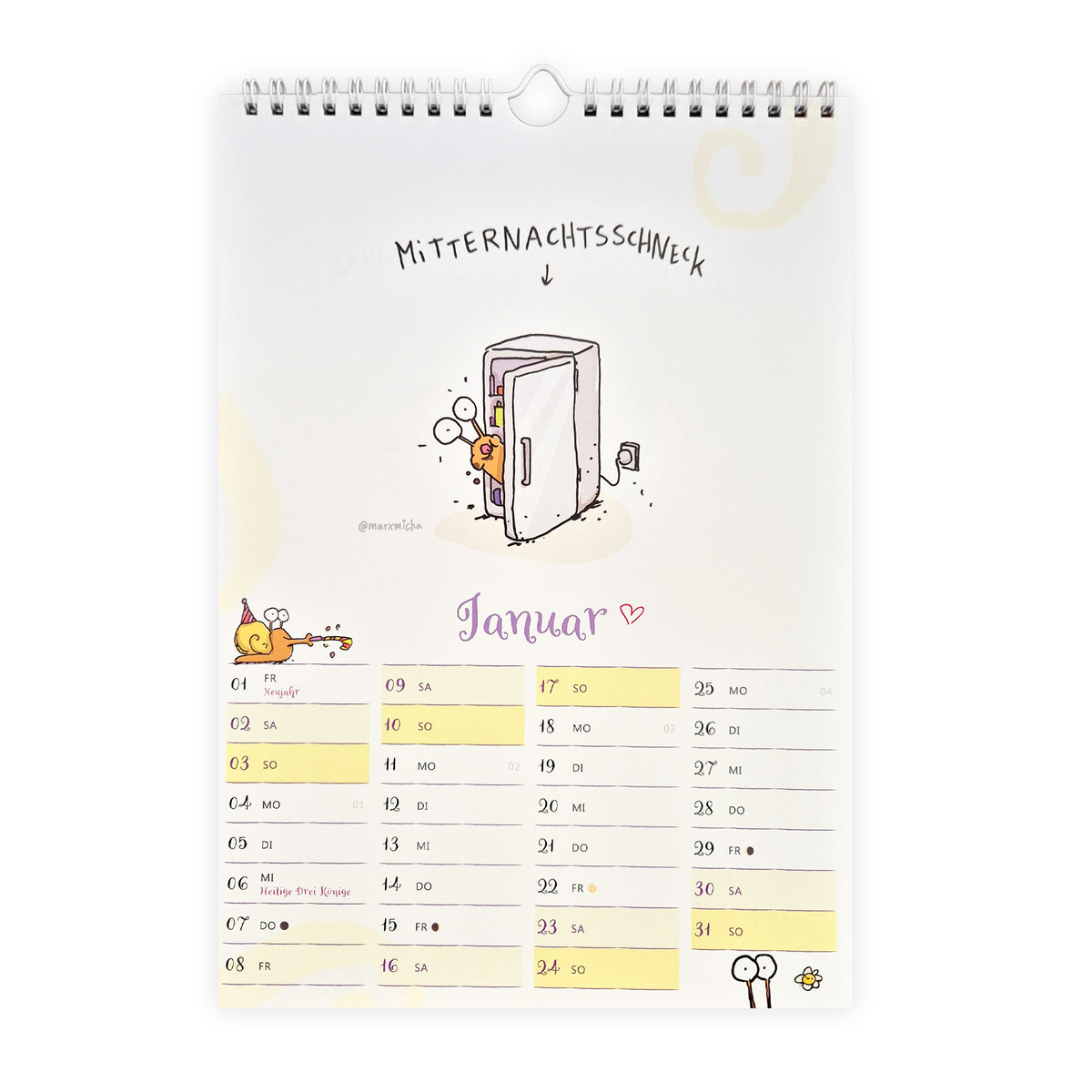 Schneckalender 2027