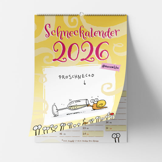 Schneckalender 2026