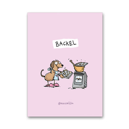 Weihnachtstierchen Postkartenset, 24 Stück