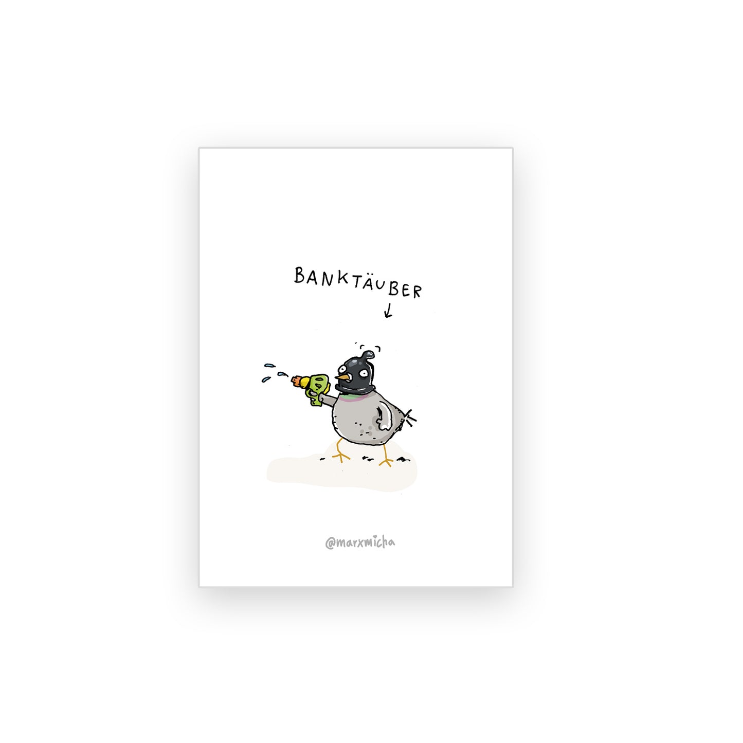 Tauben-Postkartenset, 10 Stück