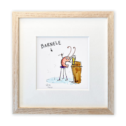 Originalzeichnung „Barnele“