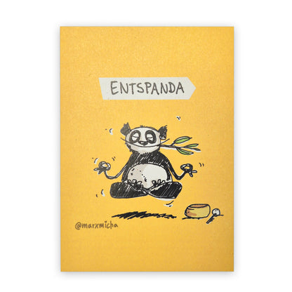 Postkarte Entspanda