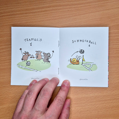 Fußballtierchen Miniheft