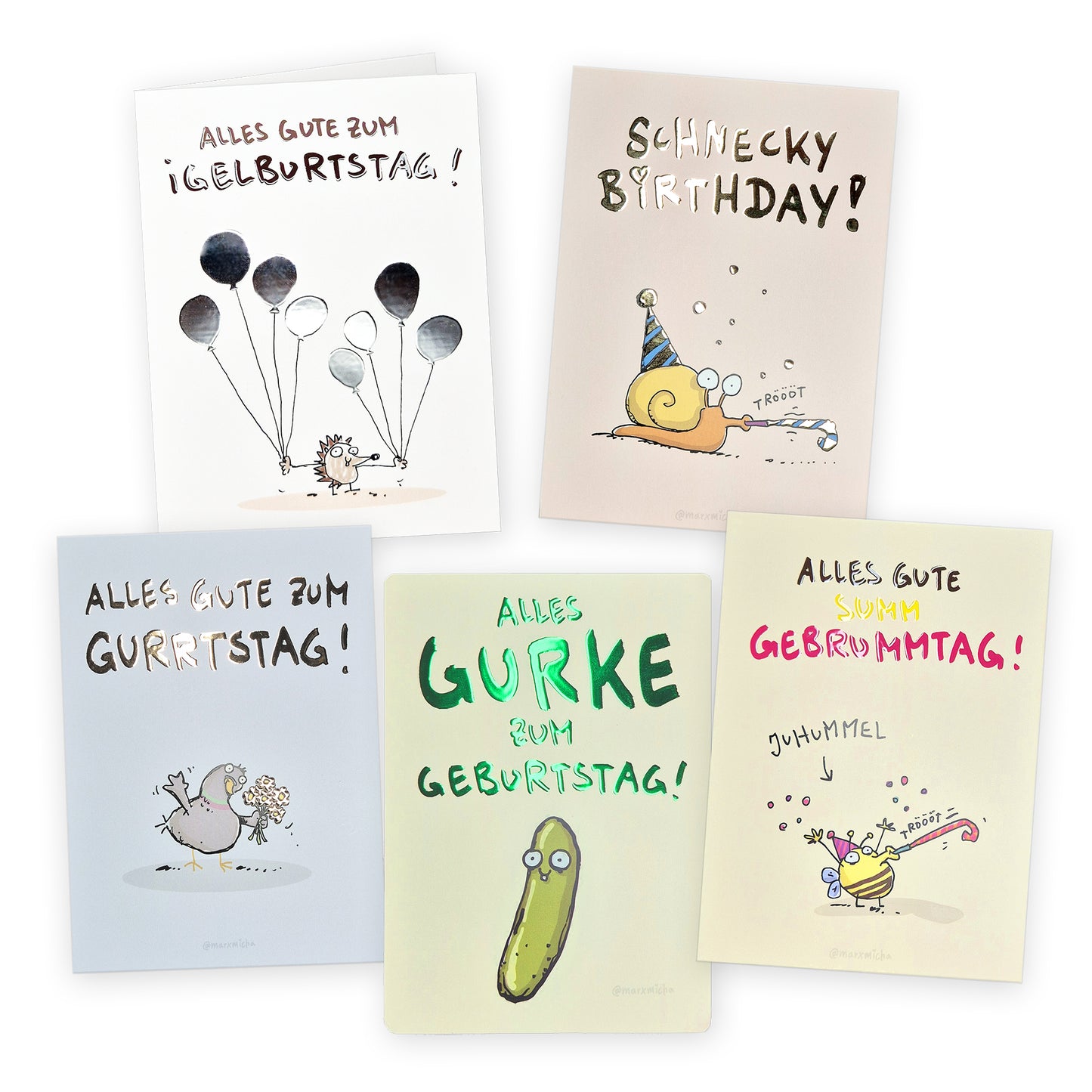 Geburtstagskarten-Set