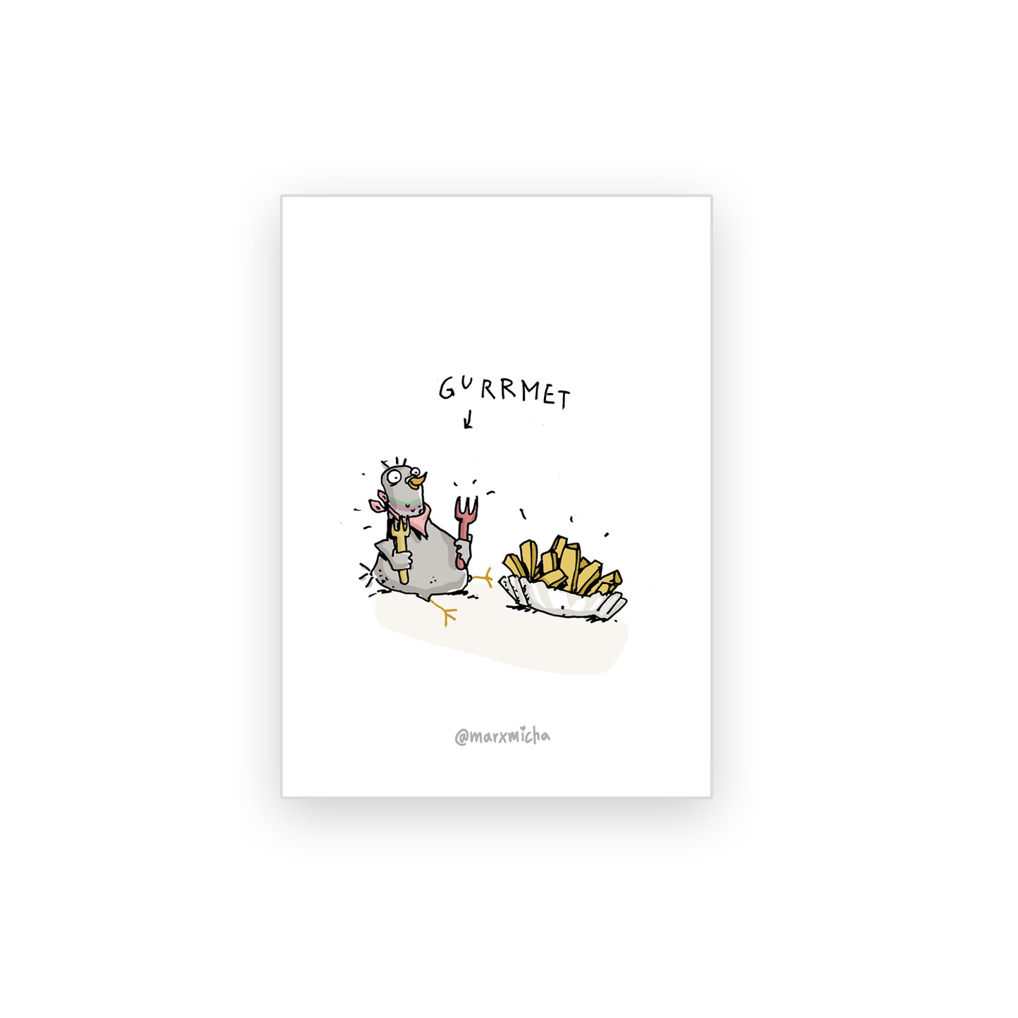 Tauben-Postkartenset, 10 Stück