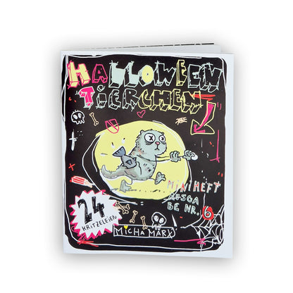 Halloweentierchen Miniheft