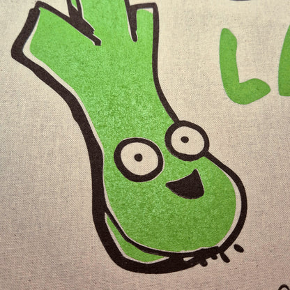 Stoffbeutel "Live, Love, Lauch"