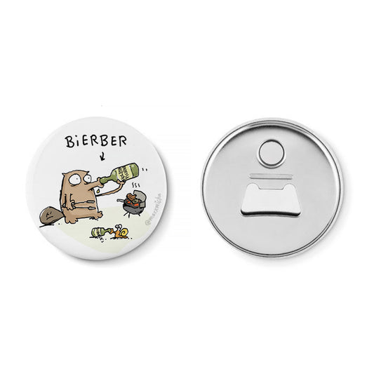 Kühlschrankmagnet-Flaschenöffner "Bierber"