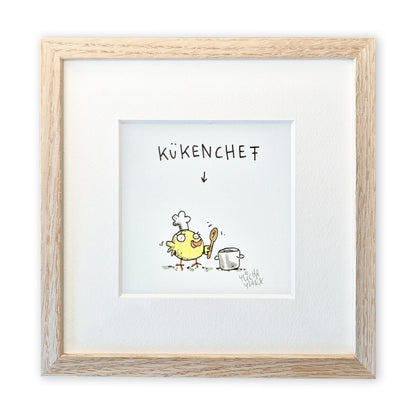 Originalzeichnung „Kükenchef“