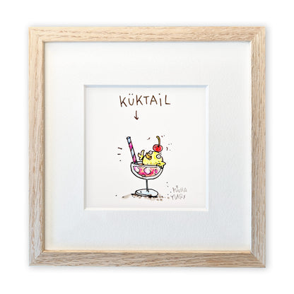 Originalzeichnung „Küktail“
