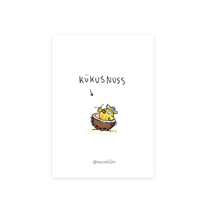 Küken Osterpostkarten Set, 15 Stück