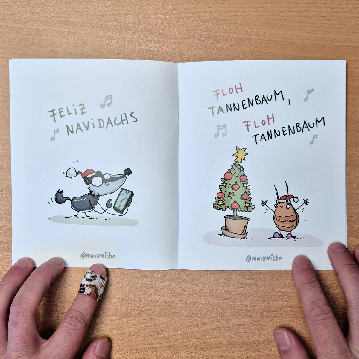 Weihnachtstierchen Liederheft