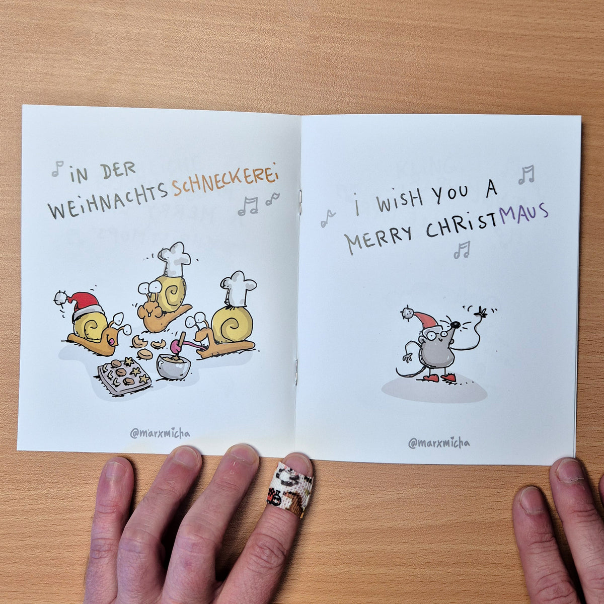 Weihnachtstierchen Liederheft