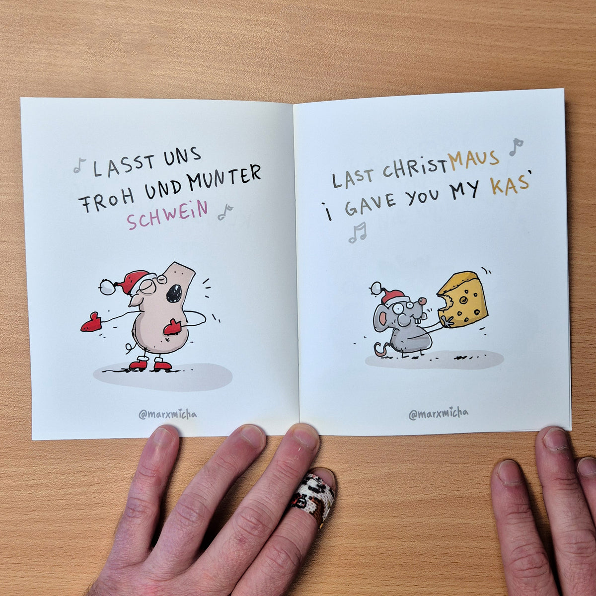 Weihnachtstierchen Liederheft