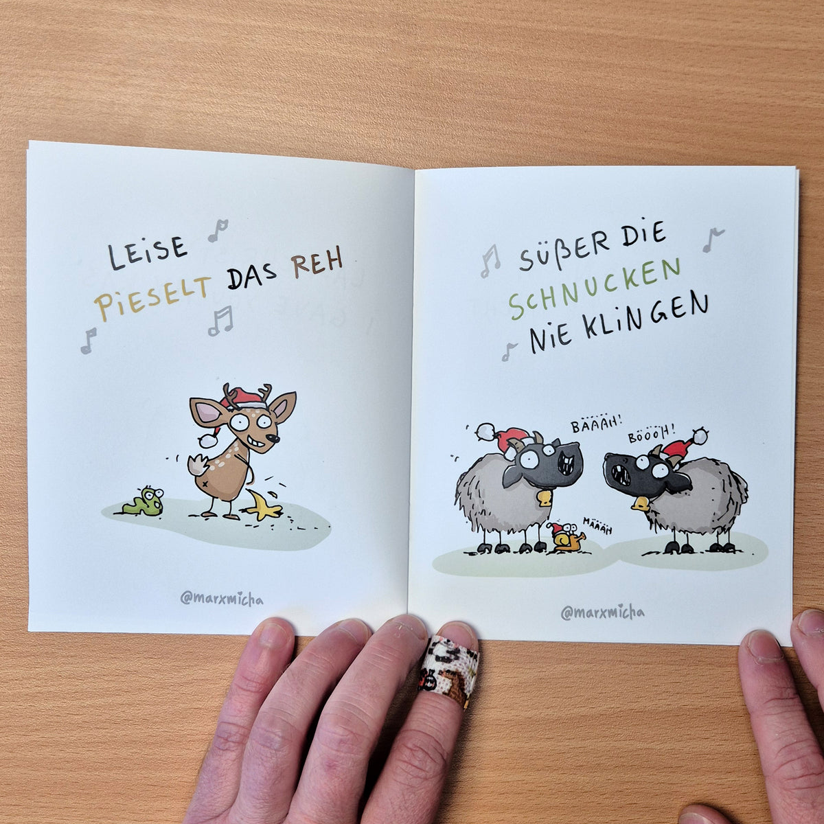 Weihnachtstierchen Liederheft