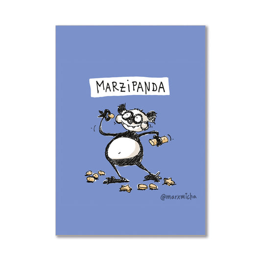 Postkarte Marzipanda