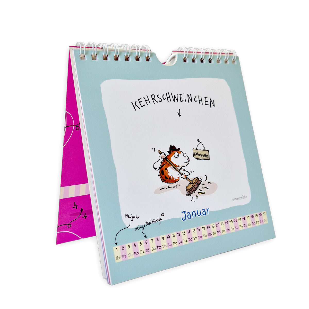 Meerschweinchen Kalender 2027
