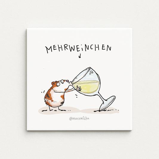 Meerschweinchen Kühlschrankmagnete-Set, 5 Stück