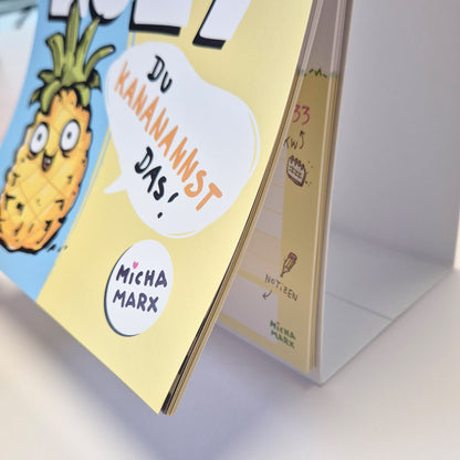 Motivationsobst Wochenkalender 2027