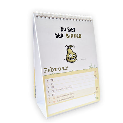 Motivationsobst Wochenkalender 2027