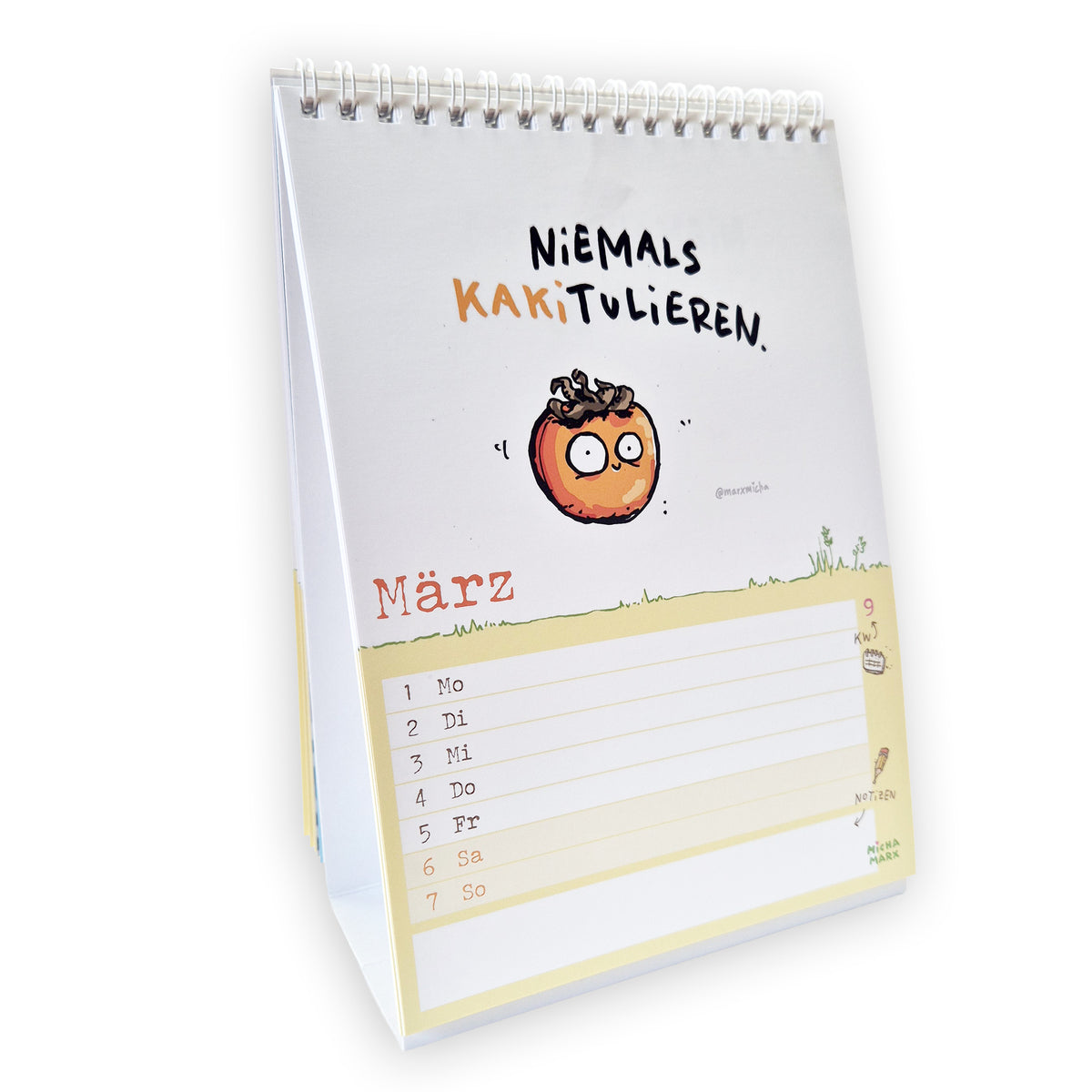 Motivationsobst Wochenkalender 2027