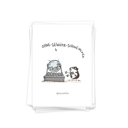 Meerschweinchen Postkartenset