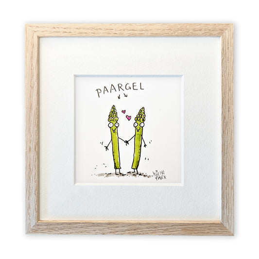 Originalzeichnung „Paargel“