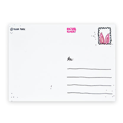 "Poposterhase" Sonderpostkarte