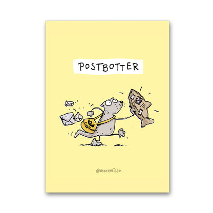 Weihnachtstierchen Postkartenset, 24 Stück