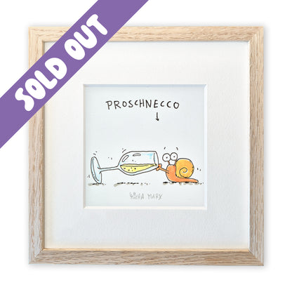 Originalzeichnung „Proschnecco“