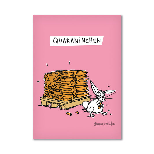 Postkarte Quaraninchen