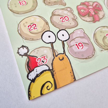Schnecken Adventskalender