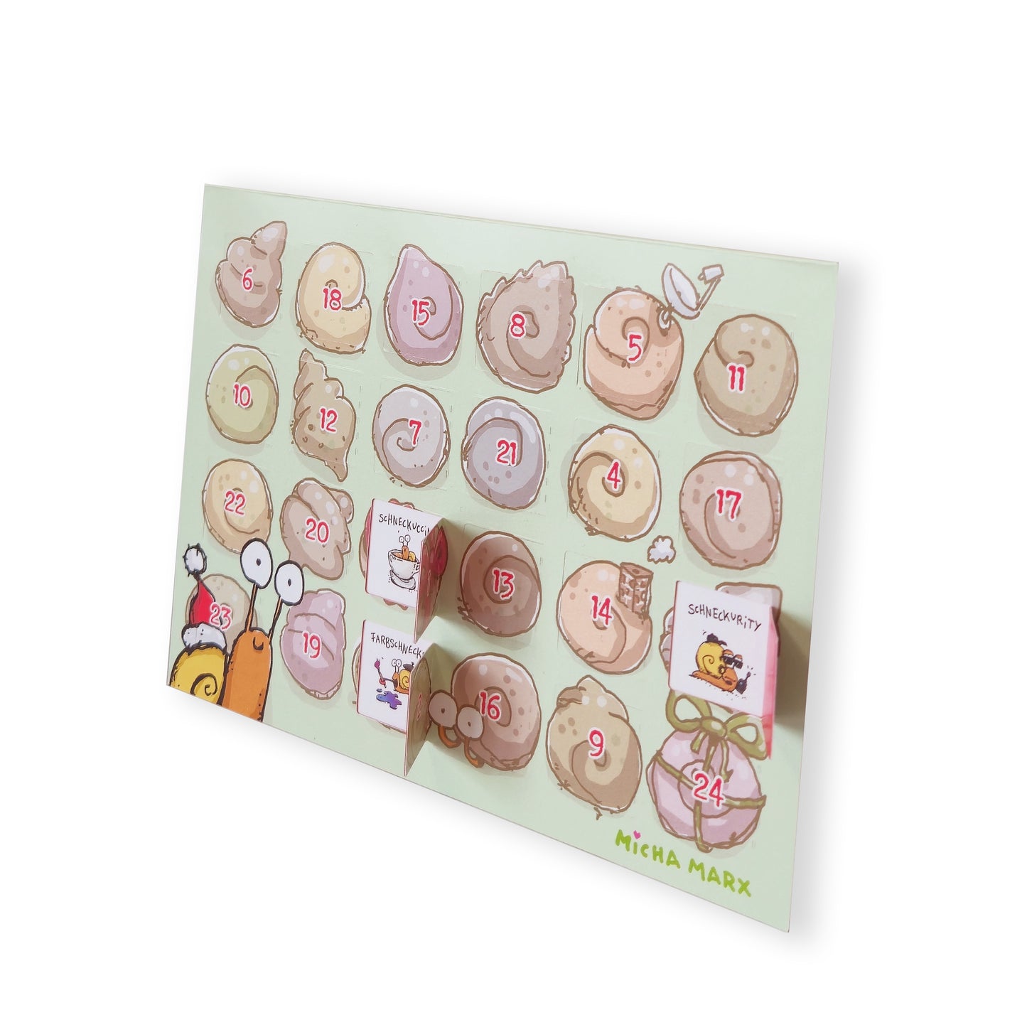 Schnecken Adventskalender