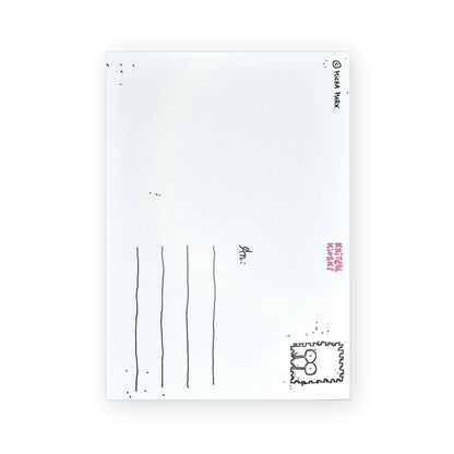 Weihnachtspostkarte Schneckulatius