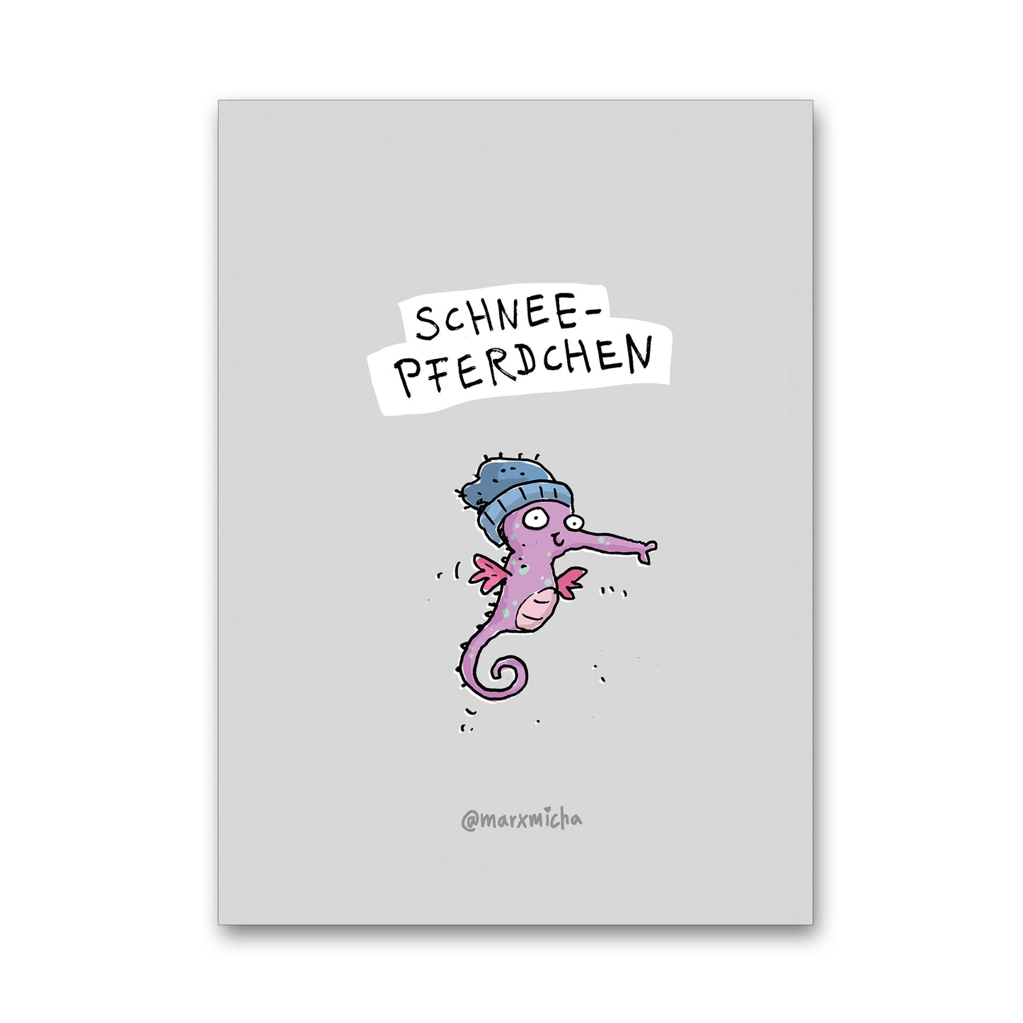 Weihnachtstierchen Postkartenset, 24 Stück