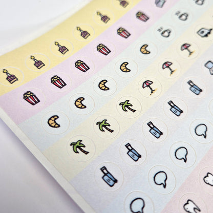 Best Of Kritzeltierchen Wandplaner inkl. Stickerbogen