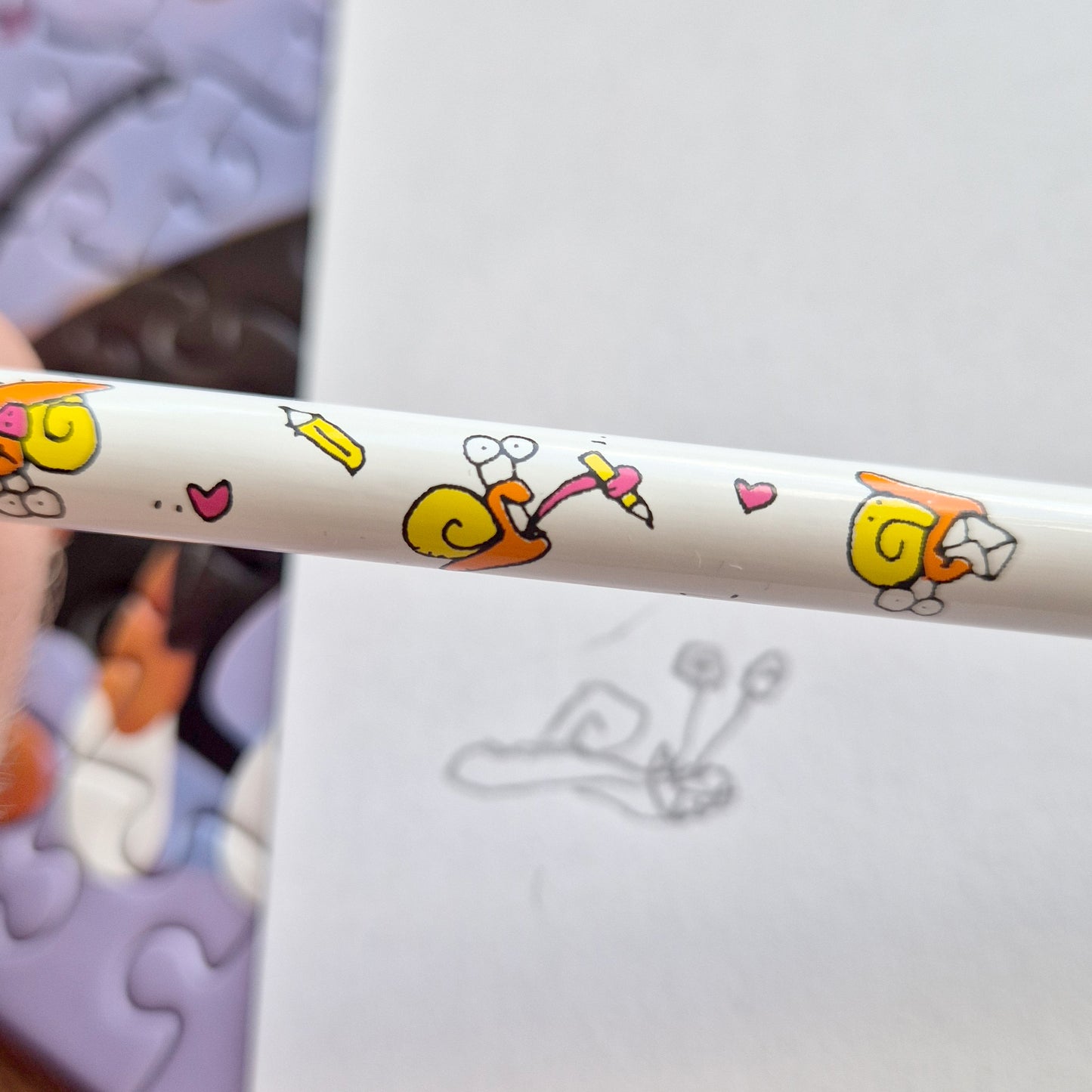 Schneckenbleistift
