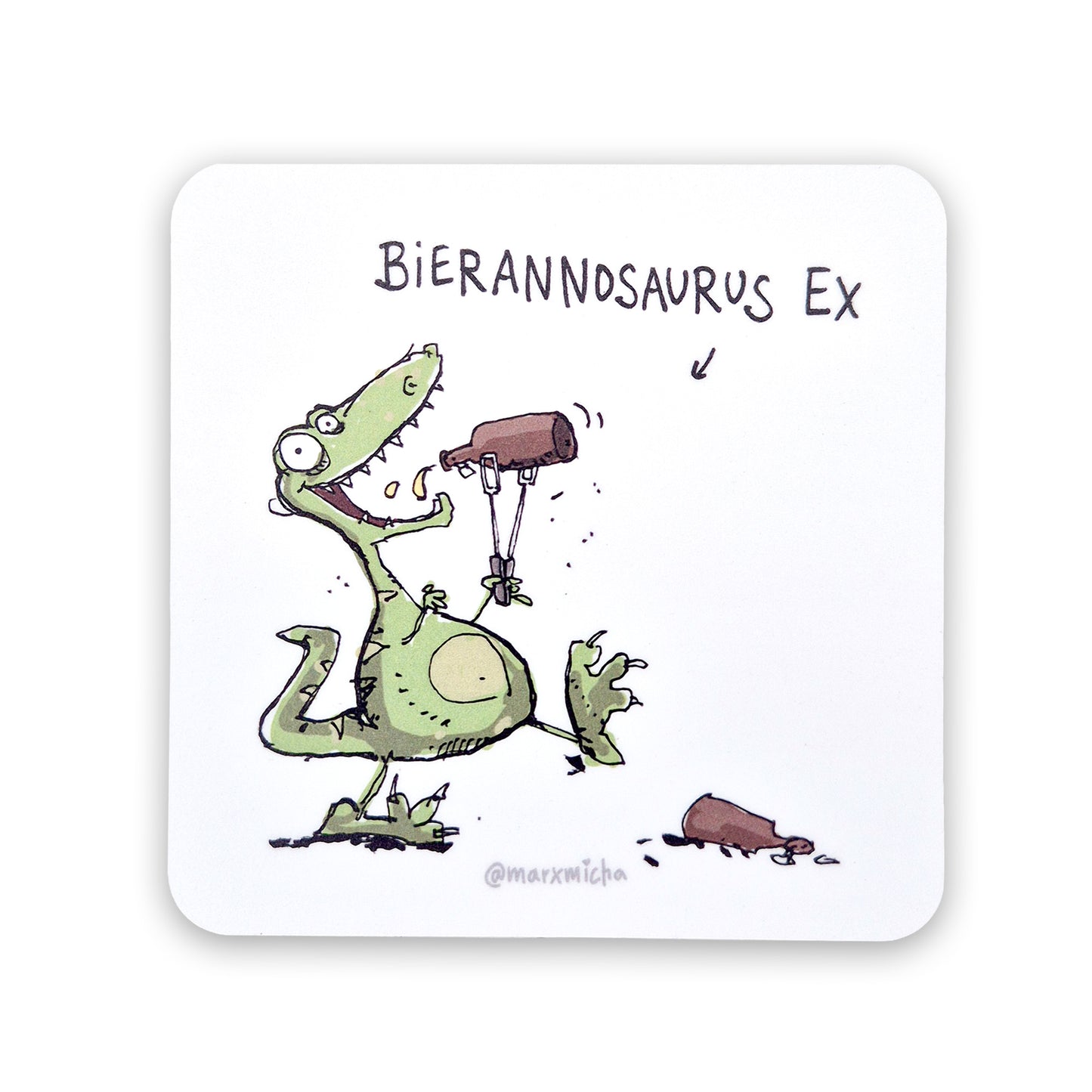 Untersetzer Bierannosaurus Ex