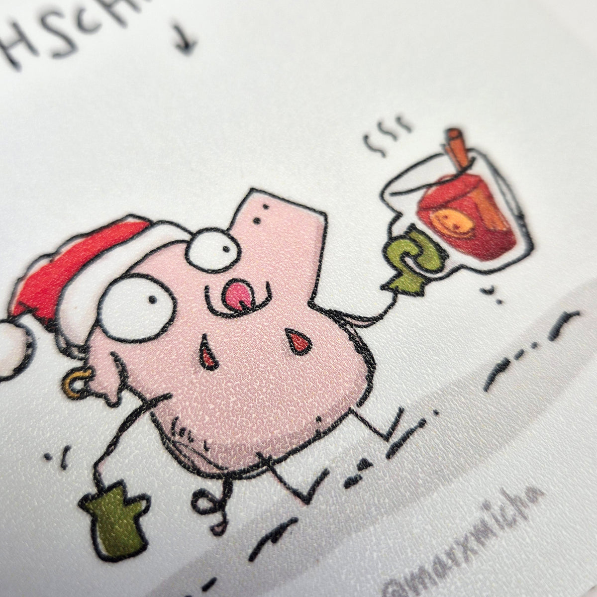 Untersetzer Glühschwein